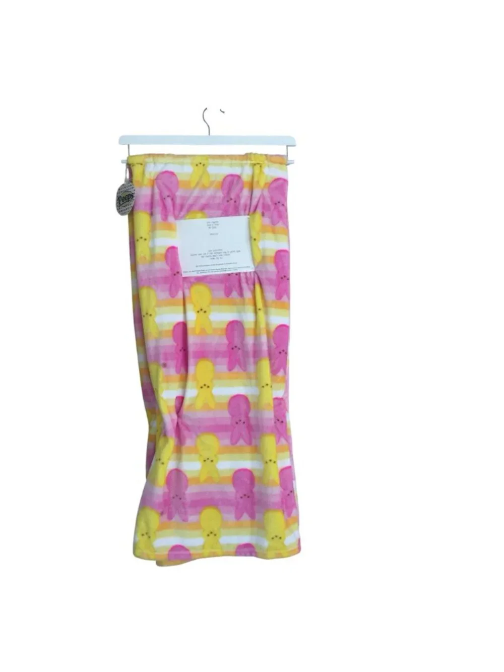PEEPS Brand HAPPY EASTER Oversized Plush Throw 60